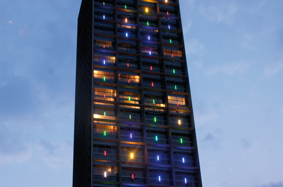 Lightronics Tritego armaturen in flat Westpoint