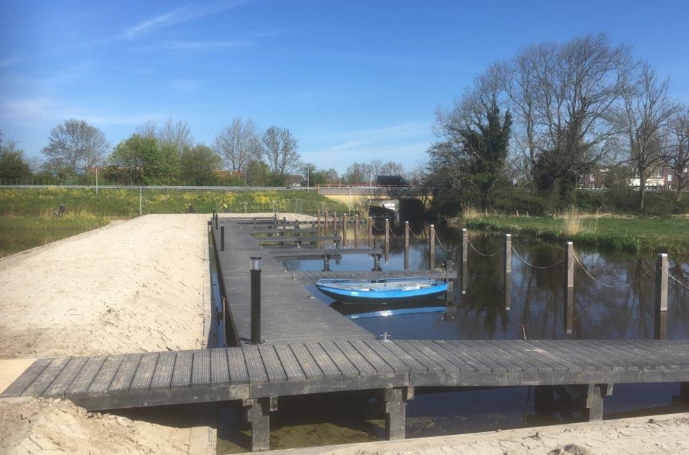 Lightronics armatuur bij een Passantenhaven