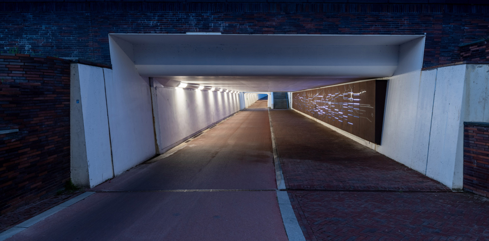 Lightronics armaturen in tunnels en onderdoorgangen